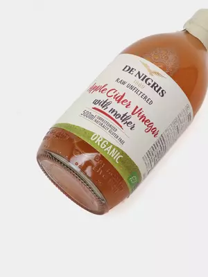 Яблочный уксус De Nigris нефильтрованный