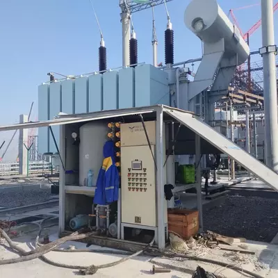 Дегазация и очистка трансформаторного мало. Такелажная работа. Монтаж и кап.ремонт высоковольтных трансформаторов ло 500 кВ. - Цена по запросу