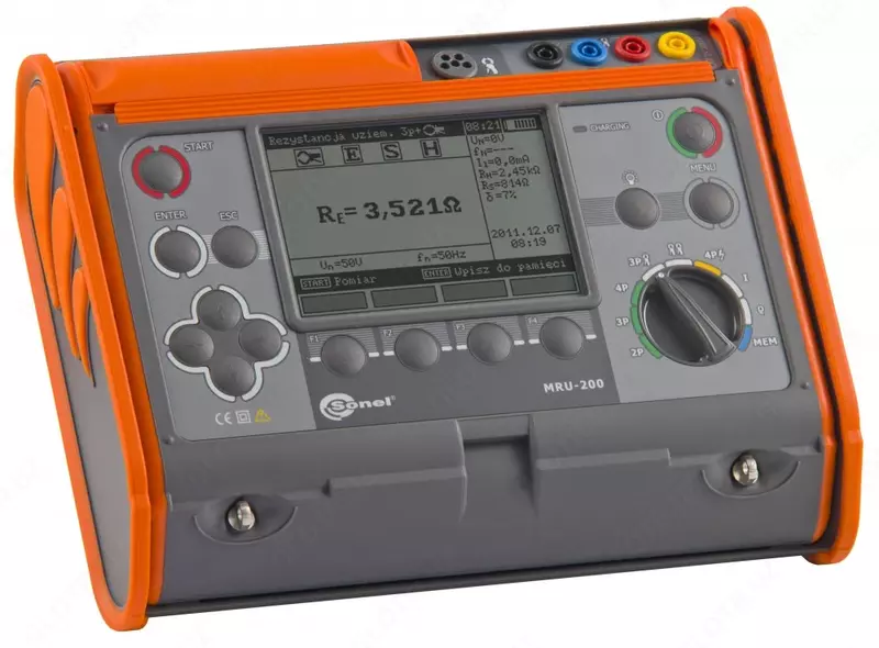 MRU-200 Topraklama qurilmalarining parametr o'lchagichi