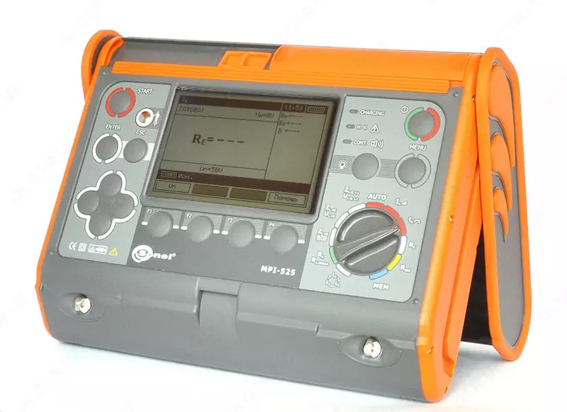MPI-525 Elektr qurilmalarining elektr xavfsizligi parametrlarining hisoblagichi
