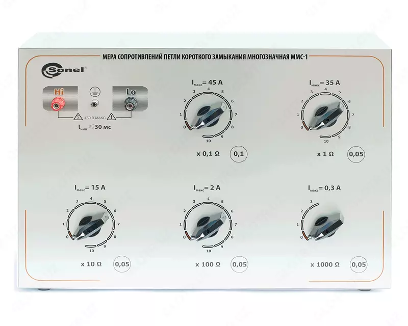 MMC-1 Ko'p qiymatli qisqa tutashuvli pastadir qarshilik o'lchovi