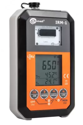 IRM-1 Fotovoltaik panellar uchun quyosh nurlanish oqimi va harorat o'lchagich