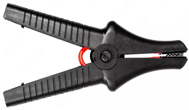 Зажим «Крокодил» изолированный черный К09 11 кВ