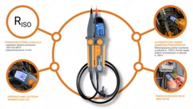 4 900 000 сум MIC-5 Измеритель параметров электроизоляции
