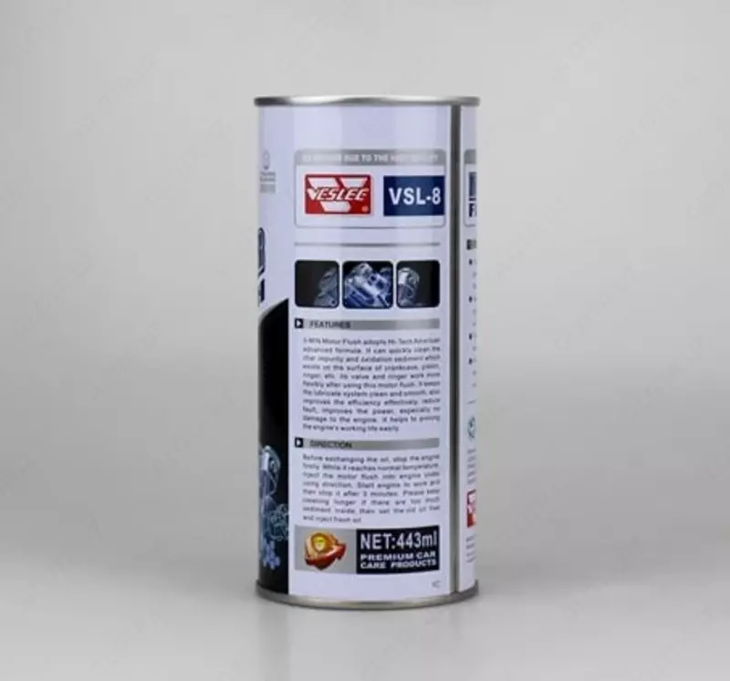 Средство для промывки двигателя MOTOR FLUSH "VESLEE" VSL-8 (443 мл) - 14 355.9 сум