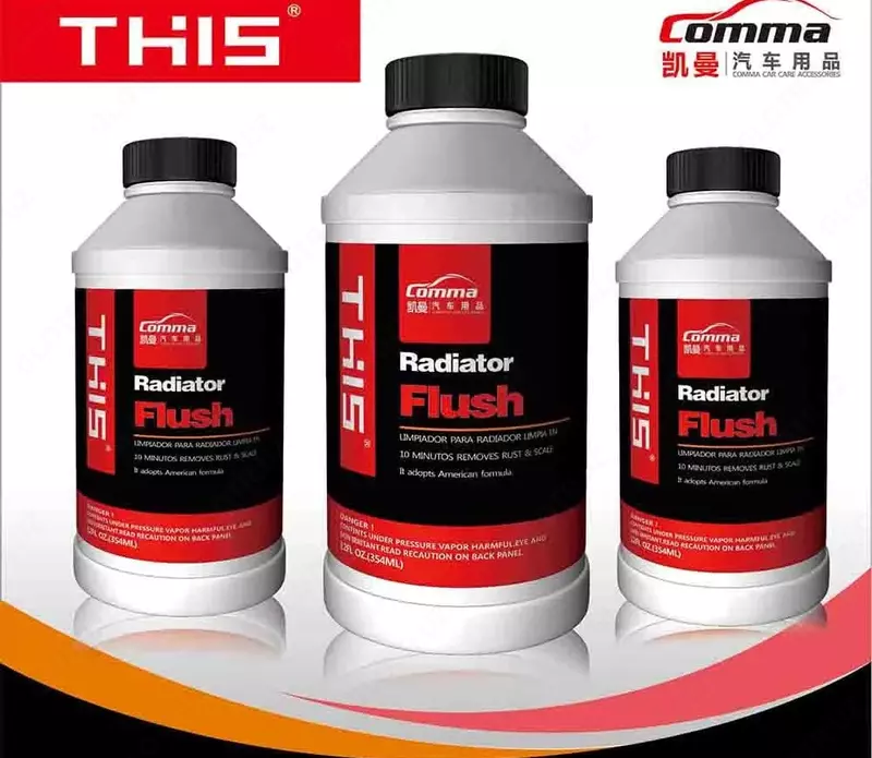 Средство для промывки радиатора RADIATOR FLUSH "COMMA" (354 мл) - 11 963.2 сум