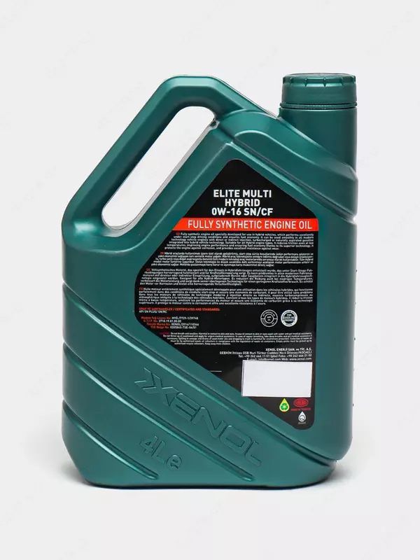 Моторное синтетическое масло "XENOL" ELITE MULTI HYBRID SN 0W16 (4 л) - 358 896.9 сум