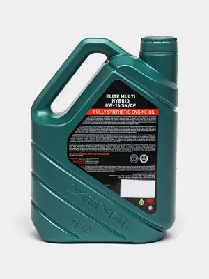 Моторное синтетическое масло "XENOL" ELITE MULTI HYBRID SN 0W16 (4 л) - 358 896.9 сум / Канистры