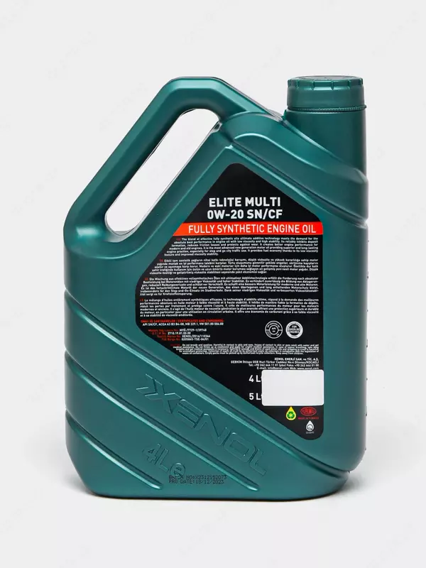 Моторное синтетическое масло "XENOL" ELITE MULTI LA 0W-20 SN/CF (4 л) - 299 080.8 сум