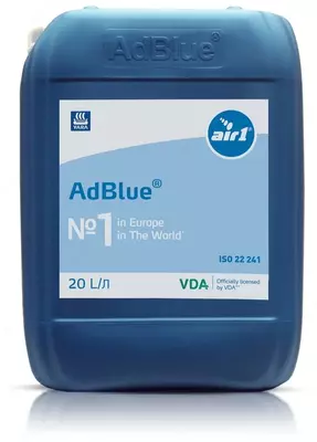 Avtotransport vositalari uchun suyuq reagent (SCR texnologiyasi) "Coolstream" AIR 1 AD (20 l) Moviy