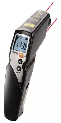 testo 830-T4 - Инфракрасный термометр с 2-х точечным лазерным целеуказателем (оптика 30:1)
