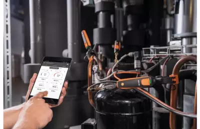 testo 115i - Термометр для труб (зажим), управляемый со смартфона