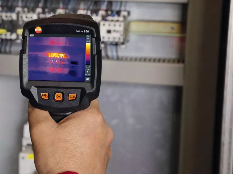 Тепловизор testo 868 - Умная термография для повседневных задач