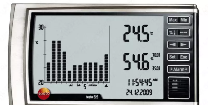 testo 623 - Термогигрометр с исторической функцией