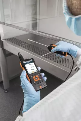 testo 440 - Прибор для измерения скорости и оценки качества воздуха в помещении