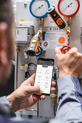 testo 549i - Манометр высокого давления, управляемый со смартфона