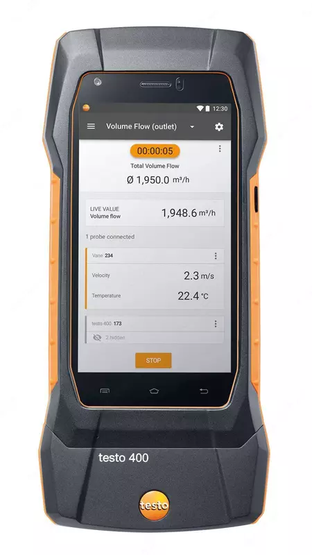 testo 400 - Универсальный измерительный прибор для контроля микроклимата