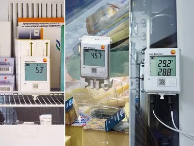 testo Saveris 2-T1 - WiFi-логгер данных с дисплеем и встроенным сенсором температуры