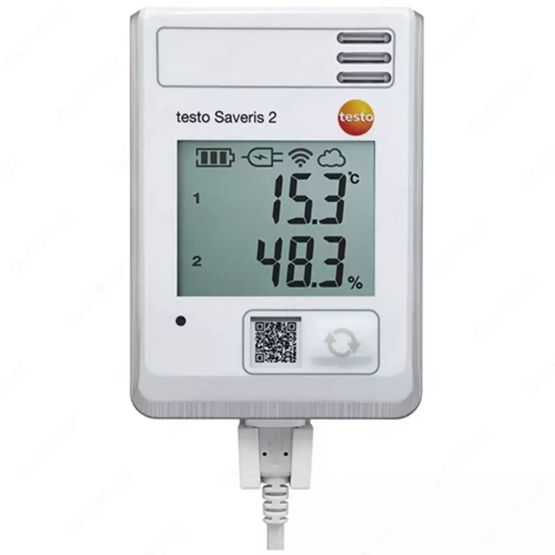 testo Saveris 2-H1 - WiFi-логгер данных с дисплеем и встроенным сенсором температуры/влажности