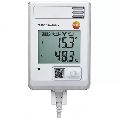 testo Saveris 2-H1 - WiFi-логгер данных с дисплеем и встроенным сенсором температуры/влажности