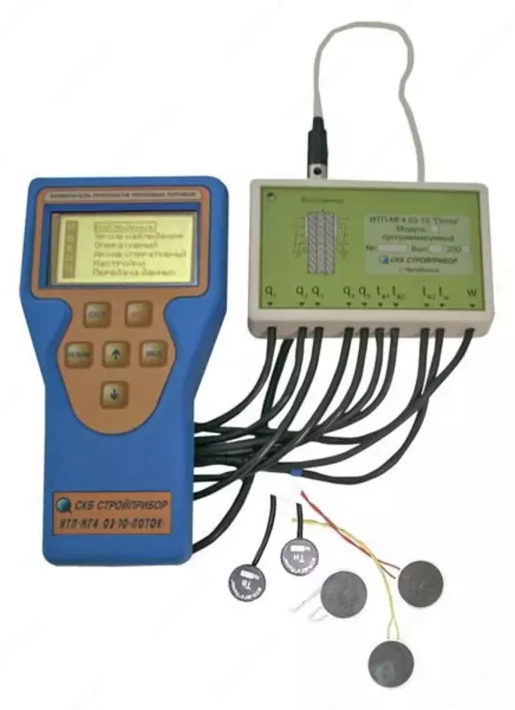 ИЗМЕРИТЕЛЬ ПЛОТНОСТИ ТЕПЛОВЫХ ПОТОКОВ И ТЕМПЕРАТУРЫ 10-КАНАЛЬНЫЙ ИТП-МГ4.03/Х(I) «ПОТОК» (ОТ 1 ДО 10 МОДУЛЕЙ)