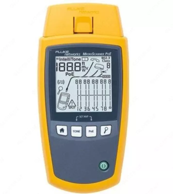 ТЕСТЕР КАБЕЛЬНЫЙ FLUKE NETWORKS MICROSCANNER POE