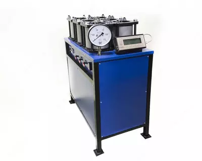 УСТАНОВКА ДЛЯ ИСПЫТАНИЯ ОБРАЗЦОВ БЕТОНА НА ВОДОНЕПРОНИЦАЕМОСТЬ УВБ-МГ4, УВБ-МГ4.01