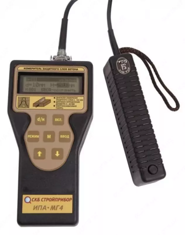 ИЗМЕРИТЕЛИ ЗАЩИТНОГО СЛОЯ БЕТОНА ИПА-МГ4, ИПА-МГ4.01