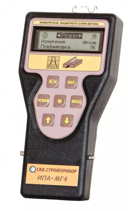 ИЗМЕРИТЕЛИ ЗАЩИТНОГО СЛОЯ БЕТОНА ИПА-МГ4, ИПА-МГ4.01
