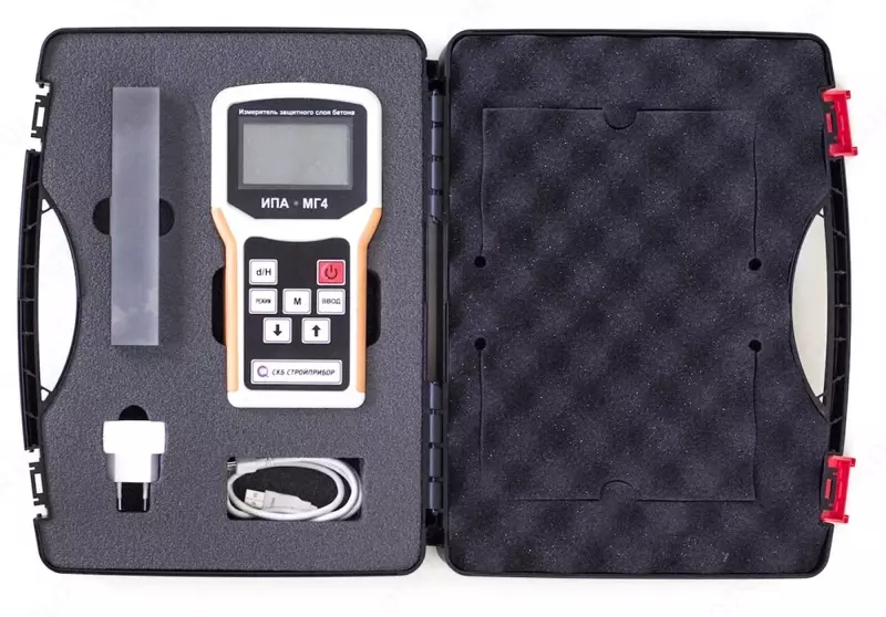 ИЗМЕРИТЕЛЬ ЗАЩИТНОГО СЛОЯ БЕТОНА ИПА-МГ4.02