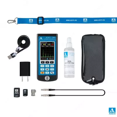 МИНИАТЮРНЫЙ УЛЬТРАЗВУКОВОЙ ДЕФЕКТОСКОП А1211 MINI