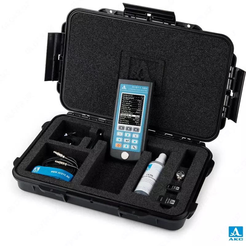 МИНИАТЮРНЫЙ УЛЬТРАЗВУКОВОЙ ДЕФЕКТОСКОП А1211 MINI