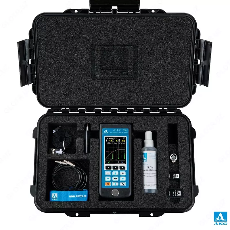 МИНИАТЮРНЫЙ УЛЬТРАЗВУКОВОЙ ДЕФЕКТОСКОП А1211 MINI