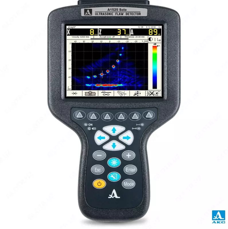 ВЫСОКОЧАСТОТНЫЙ УЛЬТРАЗВУКОВОЙ ДЕФЕКТОСКОП-ТОМОГРАФ А1525 SOLO