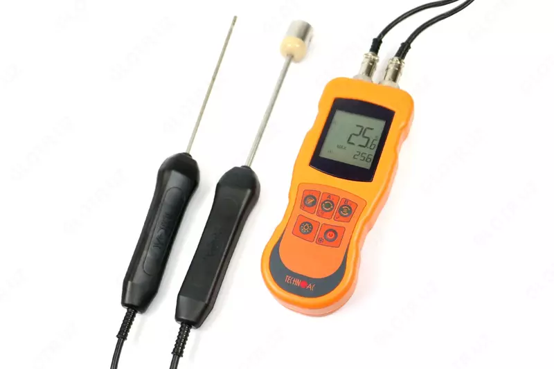 DT-511 - двухканальный цифровой контактный термометр