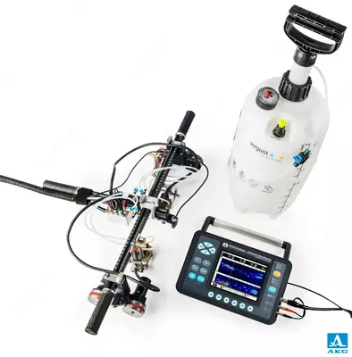 MS151 SPRUT - МОБИЛЬНЫЙ СКАНЕР К ПАРЕ АНТЕННЫХ РЕШЕТОК М9170 ДЛЯ ПРОВЕДЕНИЯ ДВУХСТОРОННЕГО МЕХАНИЗИРОВАННОГО УЗК СВАРНЫХ ШВОВ