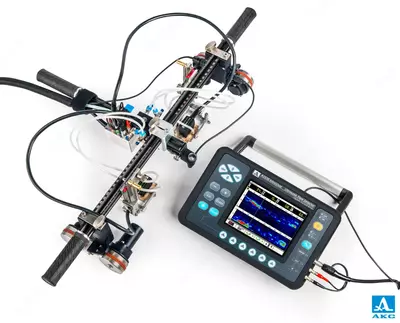 MS151 SPRUT - МОБИЛЬНЫЙ СКАНЕР К ПАРЕ АНТЕННЫХ РЕШЕТОК М9170 ДЛЯ ПРОВЕДЕНИЯ ДВУХСТОРОННЕГО МЕХАНИЗИРОВАННОГО УЗК СВАРНЫХ ШВОВ