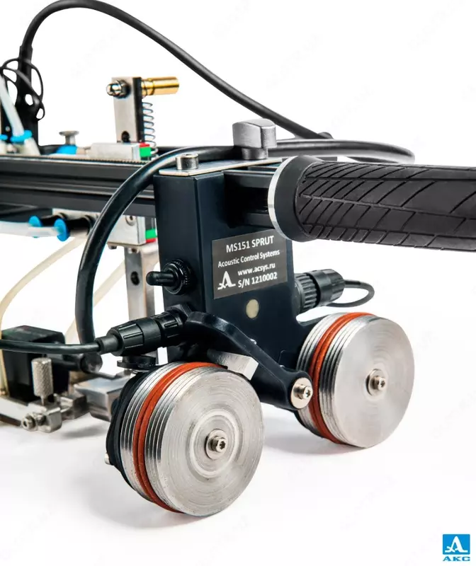 MS151 SPRUT - МОБИЛЬНЫЙ СКАНЕР К ПАРЕ АНТЕННЫХ РЕШЕТОК М9170 ДЛЯ ПРОВЕДЕНИЯ ДВУХСТОРОННЕГО МЕХАНИЗИРОВАННОГО УЗК СВАРНЫХ ШВОВ