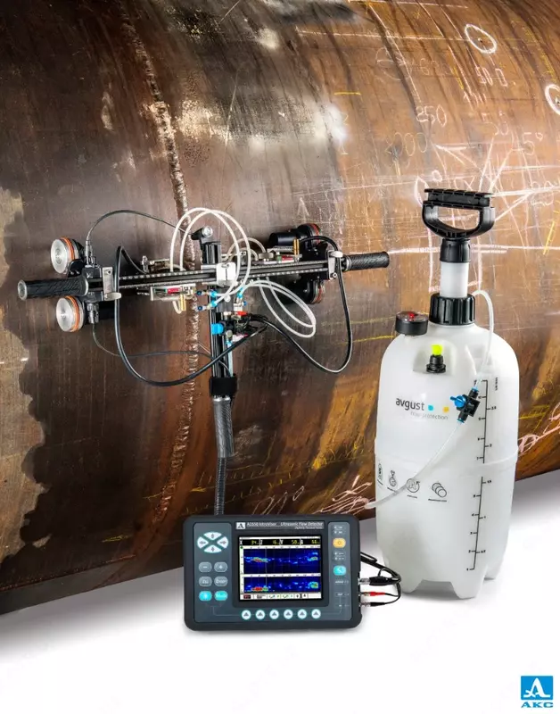 MS151 SPRUT - МОБИЛЬНЫЙ СКАНЕР К ПАРЕ АНТЕННЫХ РЕШЕТОК М9170 ДЛЯ ПРОВЕДЕНИЯ ДВУХСТОРОННЕГО МЕХАНИЗИРОВАННОГО УЗК СВАРНЫХ ШВОВ