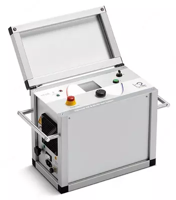 HVA30 — высоковольтная СНЧ установка для испытаний кабелей с изоляцией из сшитого полиэтилена, 30 кВ