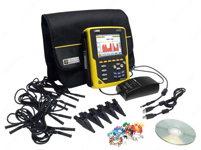 C.A 8336 QUALISTAR PLUS — анализатор параметров электросетей, качества и количества электроэнергии