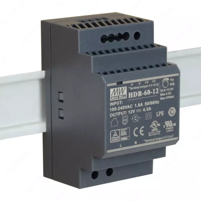 HDR-60-12 блок питания на DIN