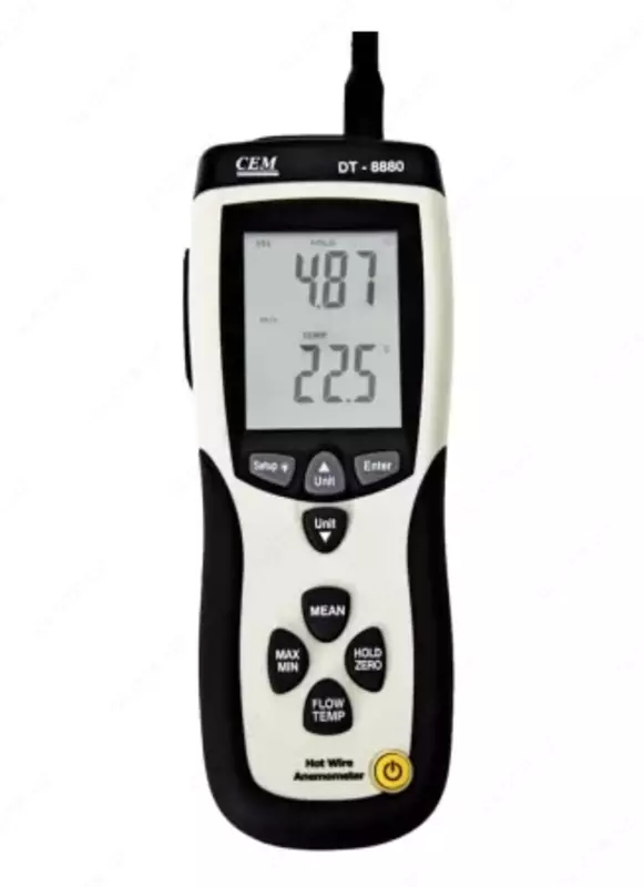 DT-8880 Термоанемометр для измерения скорости ветра и температуры