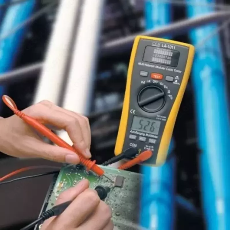 LA-1011 Мультиметр, LAN тестер