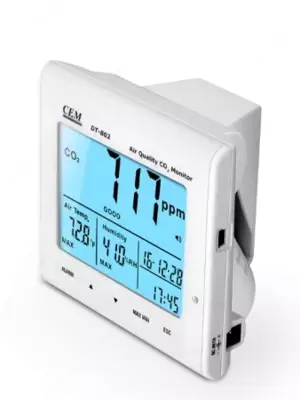 DT-802 Анализатор CO2, часы, температуры и влажности