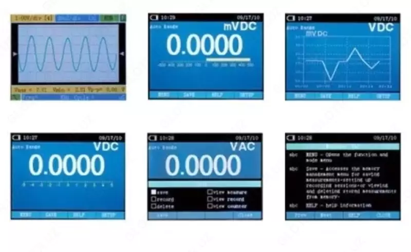 DT-9989 Переносной осциллограф-мультиметр