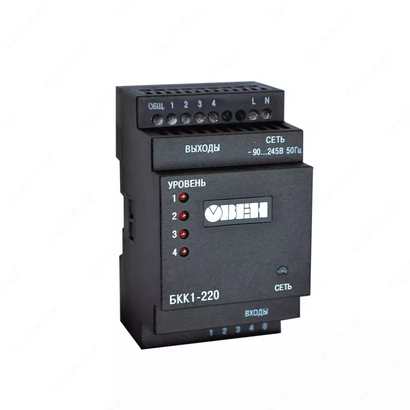 БКК1 4-уровневый сигнализатор жидкости на DIN рейку