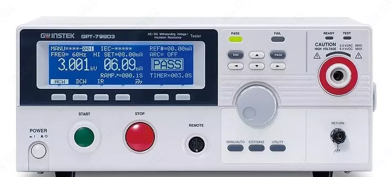 GPT-79803 — установка комплексная для проверки параметров электробезопасности