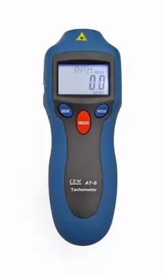 AT-8 Цифровой лазерный фототахометр, контактно-бесконтактный