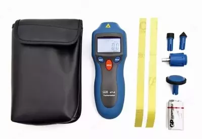 AT-8 Цифровой лазерный фототахометр, контактно-бесконтактный